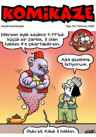 Komikaze Dergisi Sayı 20 - Temmuz 2020