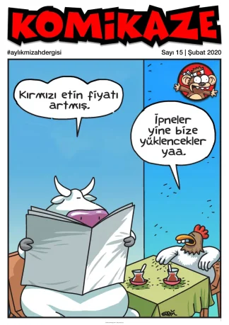Komikaze Dergisi Sayı 15 - Şubat 2020