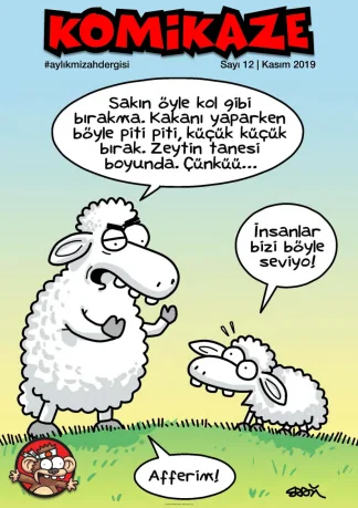 Komikaze Dergisi Sayı 12 - Kasım 2019