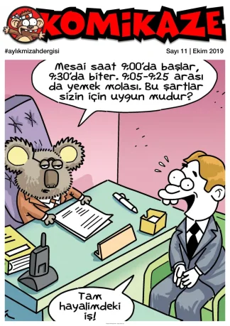 Komikaze Dergisi Sayı 11 - Ekim 2019