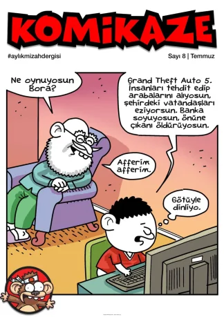 Komikaze Dergisi Sayı 08 - Temmuz 2019