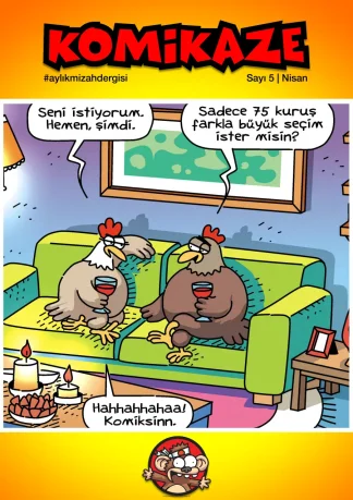 Komikaze Dergisi Sayı 05 - Nisan 2019