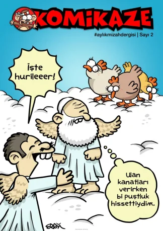 Komikaze Dergisi Sayı 02 - Ocak 2019