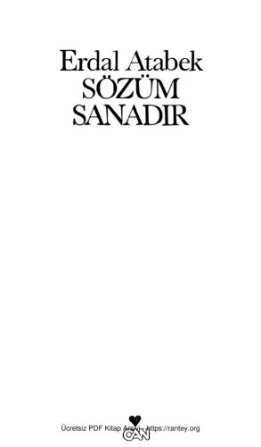 Sözüm Sanadır