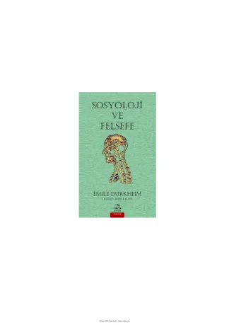 Sosyoloji ve Felsefe Pinhan Yayınları