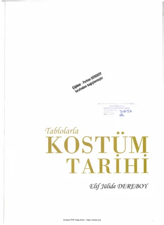 Dereboy Tablolarla Kostüm Tarihi