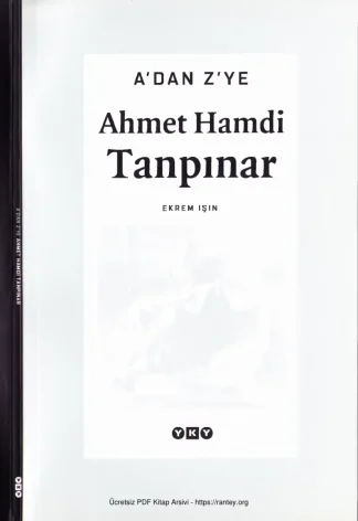 Adan Zye Ahmet Hamdi Tanpınar kitap kapağı