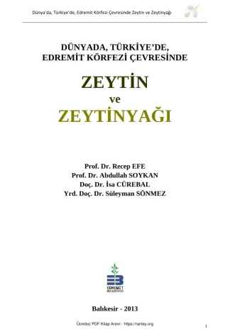 Çevresinde Zeytin ve Zeytinyağı