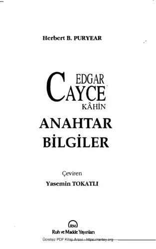 Anahtar Bilgiler