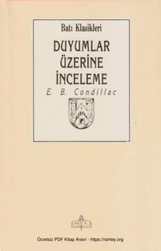Condillac Duyumlar Üzerine Bir İnceleme MEB Yayınları