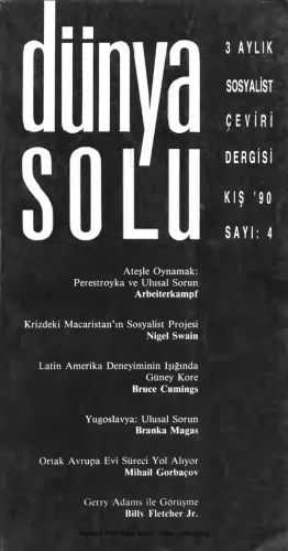 Dünya Solu Sayı 004