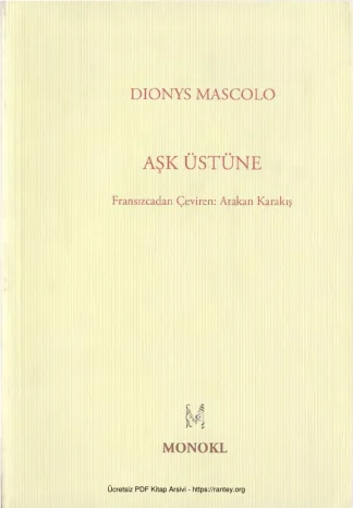 Aşk Üstüne Monokl Yayıınları