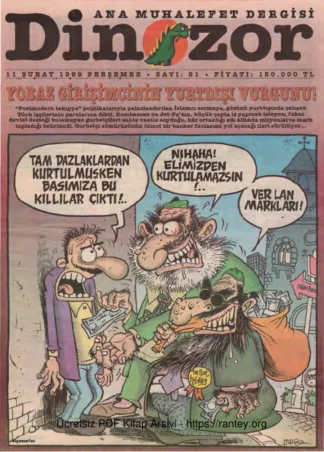 Dinozor Sayı 81 kitap kapağı