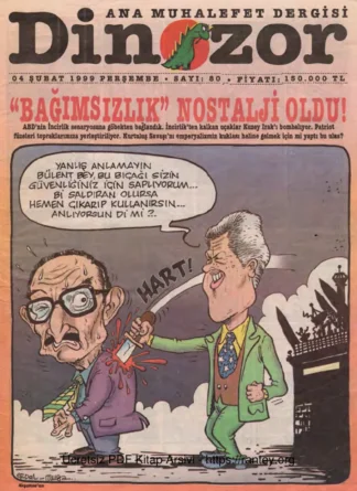 Dinozor Sayı 80 kitap kapağı