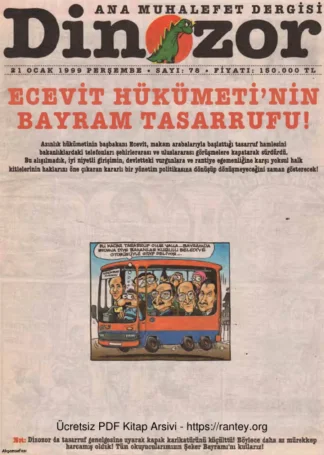 Dinozor Sayı 78 kitap kapağı