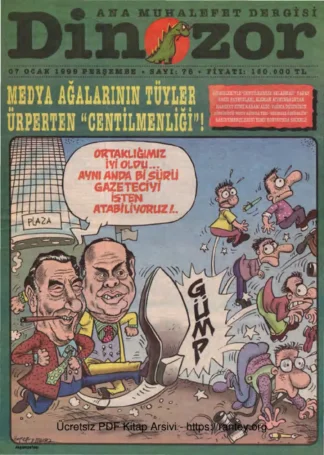 Dinozor Sayı 76 kitap kapağı