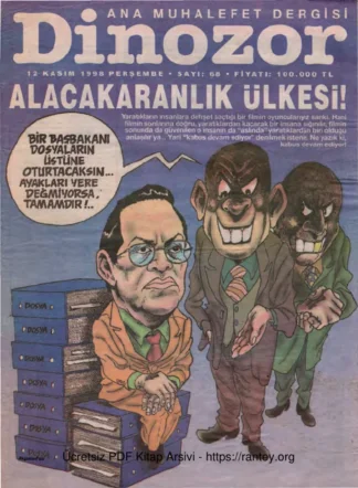 Dinozor Sayı 68 kitap kapağı
