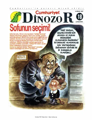 Dinozor Cumhuriyet Parasız Eki Sayı 18