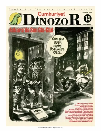 Dinozor Cumhuriyet Parasız Eki Sayı 14