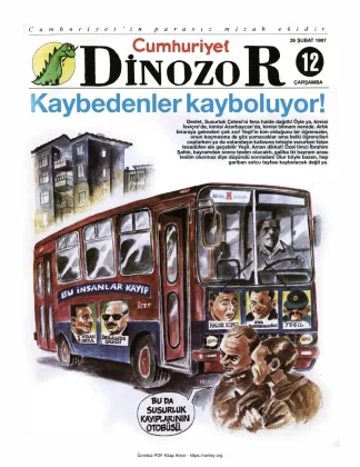 Dinozor Cumhuriyet Parasız Eki Sayı 12