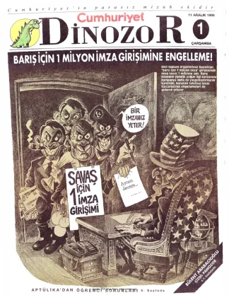 Dinozor Cumhuriyet Parasız Eki Sayı 01