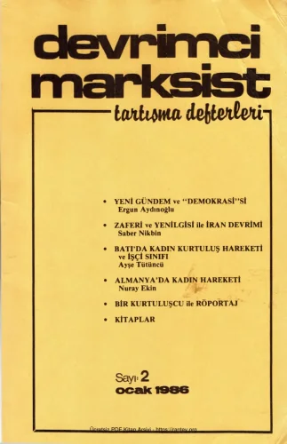 Devrimci Marksist Sayı 02