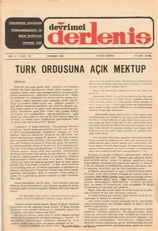 Devrimci Derleniş Sayı 24