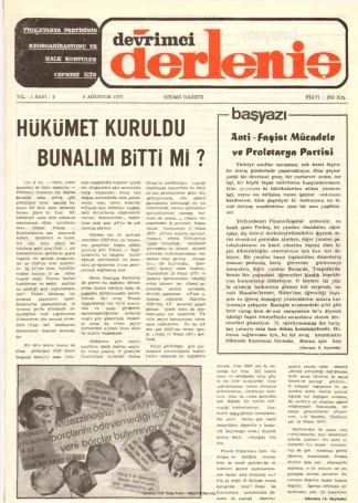 Devrimci Derleniş Sayı 02