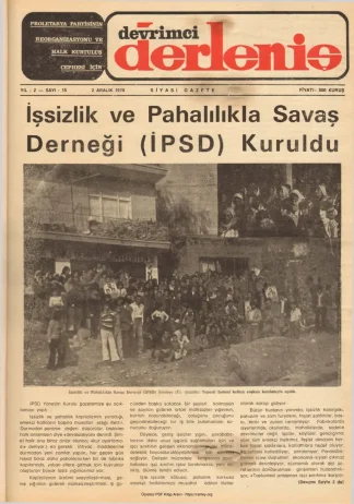 Devrimci Derleniş Sayı 15