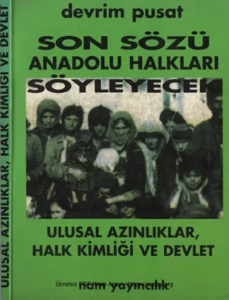 Ulusal Azınlıklar Halk Kimliği ve Devlet Nam Yayınları