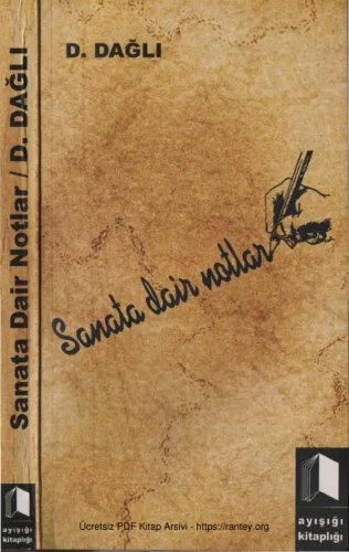Sanata Dair Notlar Ayışığı Yayınları