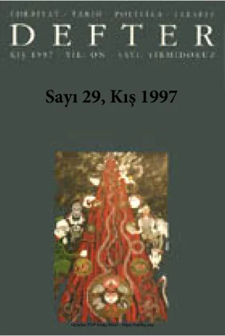 Defter Sayı 029 - Kış 1997