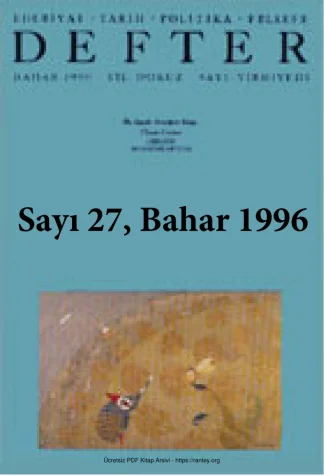 Defter Sayı 027 - Bahar 1996