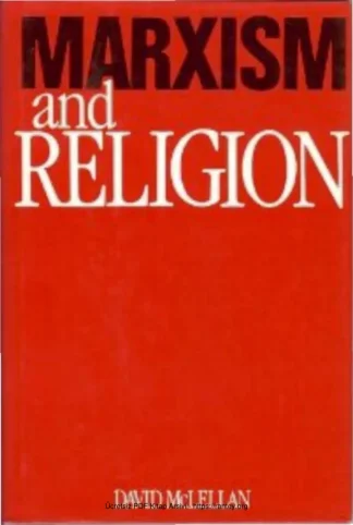 Marxism and Religion Macmillan Press