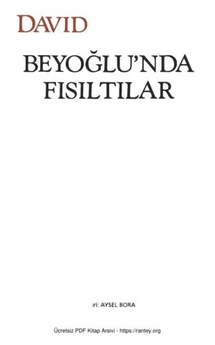 Beyoğlunda Fısıltılar
