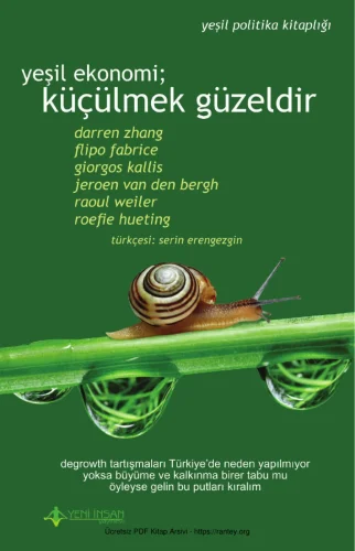 Yeşil Ekonomi Küçülmek Güzeldir Yeni İnsan Yayınları