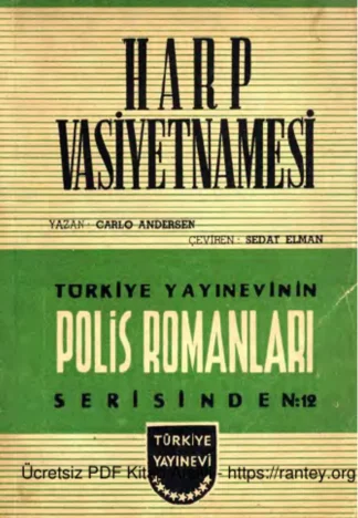 Harp Vasiyetnamesi Türkiye Yayınevi