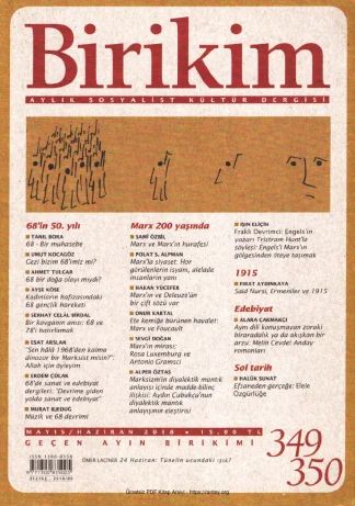Birikim Sayı 349-350 - Mayıs-Haziran 2018