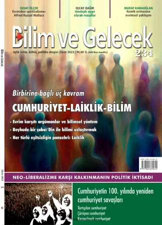 Bilim ve Gelecek Sayı 234 - Ekim 2023