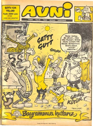 Avni Sayı 124 kitap kapağı