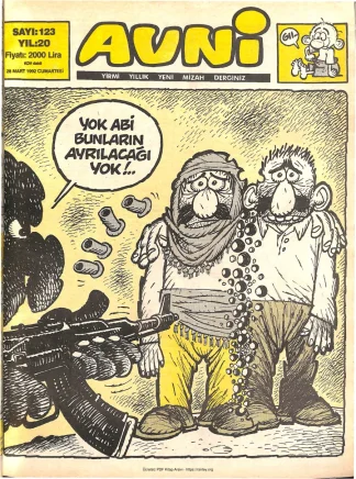 Avni Sayı 123 kitap kapağı