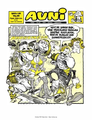 Avni Sayı 120 kitap kapağı