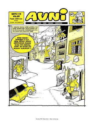 Avni Sayı 119 kitap kapağı