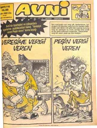 Avni Sayı 116 kitap kapağı