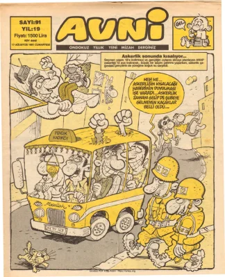 Avni Sayı 091 kitap kapağı