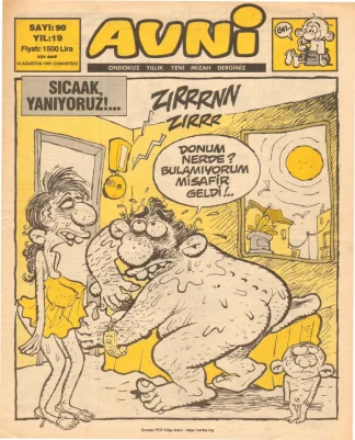 Avni Sayı 090 kitap kapağı