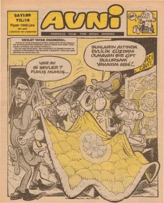 Avni Sayı 089 kitap kapağı