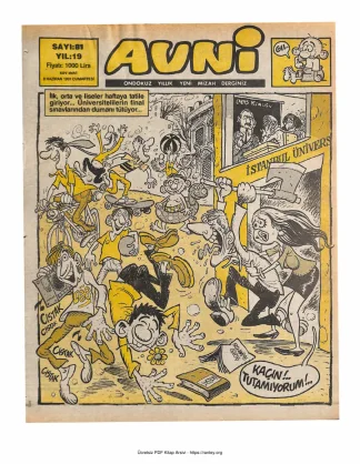 Avni Sayı 081 kitap kapağı