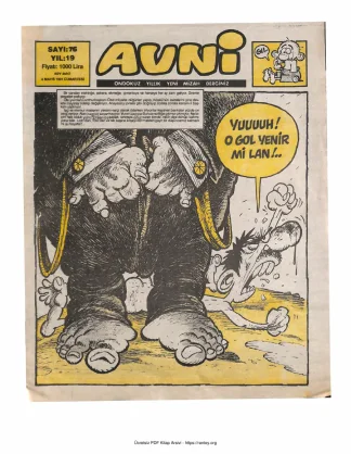 Avni Sayı 076 kitap kapağı