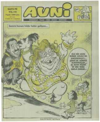 Avni Sayı 075 kitap kapağı